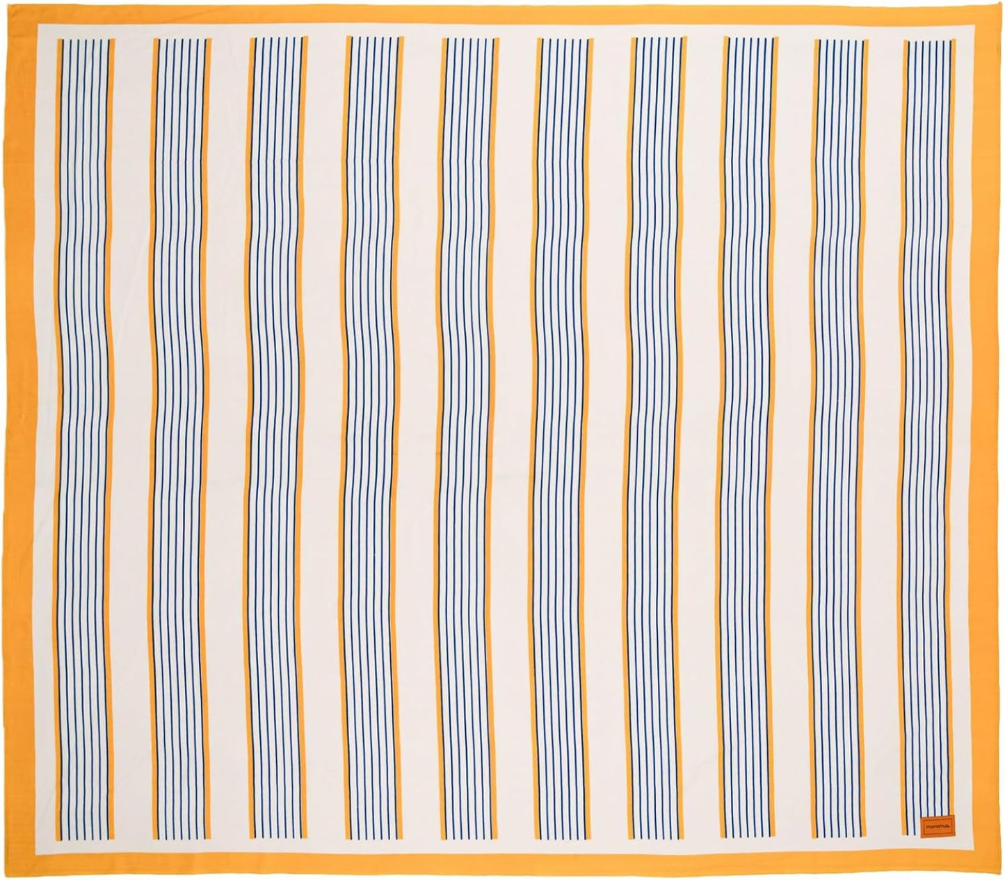 XXL Beach Towel - Classic Stripes Indian Elephant