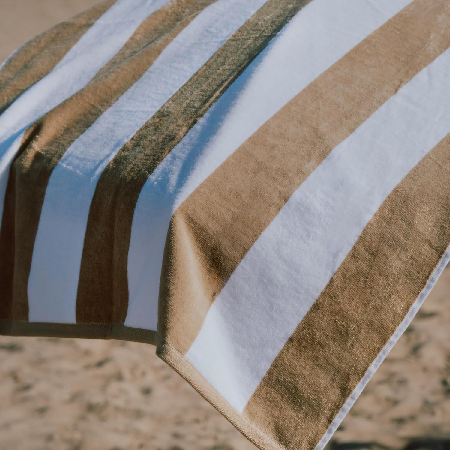 Velour Cabana Beach Towel - Premium Indian Elephant