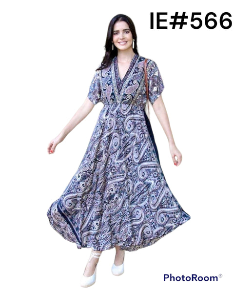 LONG DRESS  IE# 566 Indian Elephant