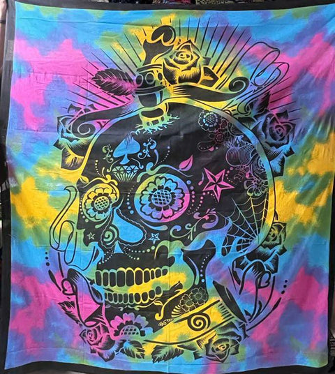 MULTI ROSE SKULL Indian Elephant