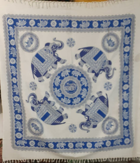 FRINGES 2 COLOR 4 ELEPHANT CHUNRI Indian Elephant