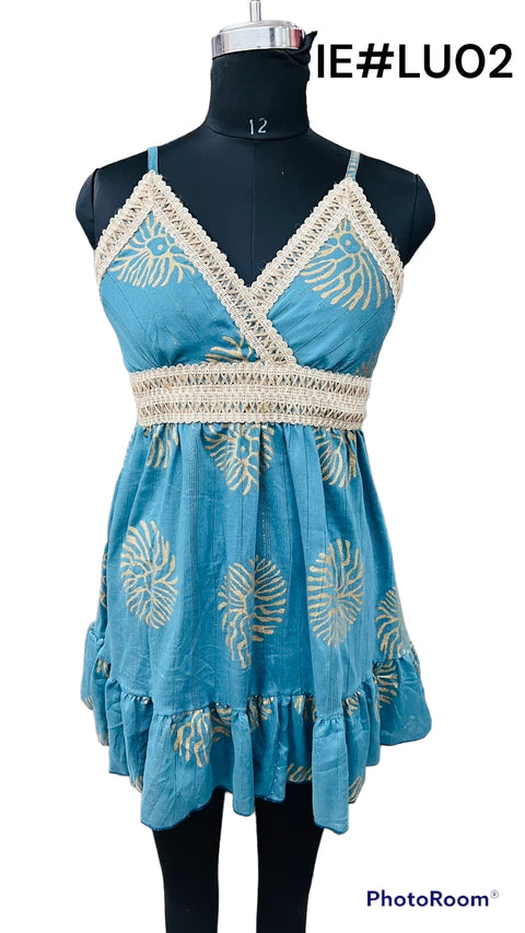 SHORT DRESS  IE# LU02 Indian Elephant