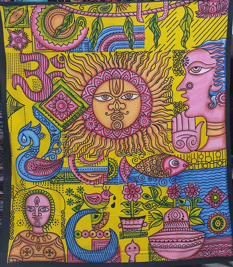 BRUSH SUN Indian Elephant
