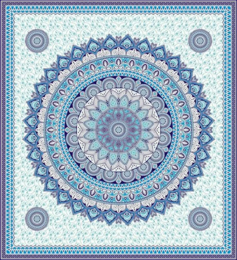 FRINGES 2 COLOR RANGOLI 1