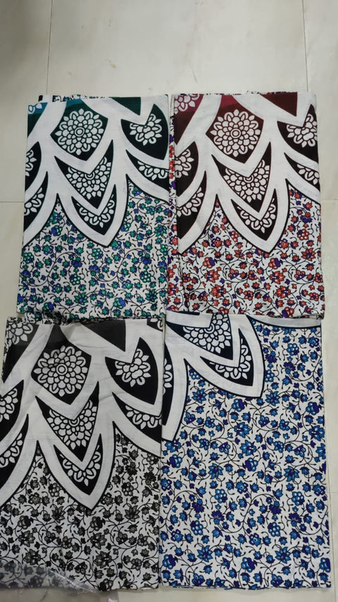 KT 2  FLOWER  PRINT Indian Elephant